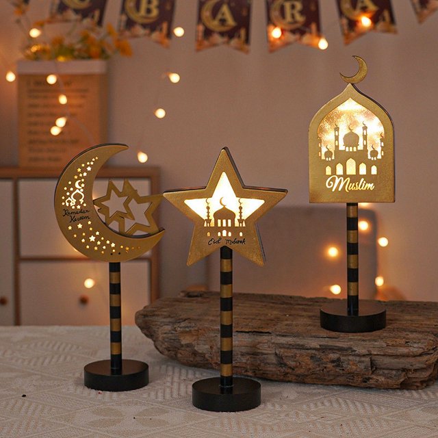 Fiudx Ofertas Flash Artículos En Oferta Luz Led De Estrella, Luz De Castillo, Decoración De Festival Medio, Luz Nocturna, Lámpara De Mesa