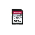 thumbnail image 2 of Transcend TS512GSDC340S-E SD Card, 512 GB, UHS-I, U3, V30, A2, Ultra Performance (Maximum Transfer Rate of 160MB/s), Data Recovery Software Provided Free, 2 of 3