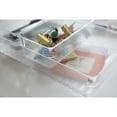 thumbnail image 6 of Clear Plastic Set of 3 Drawer Organizers, 6 of 10