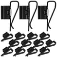 thumbnail image 1 of CRILSTYLEO 15Ud Sujetadores De Manguera Para Acuario Negro Con Antideslizante, 1 of 7