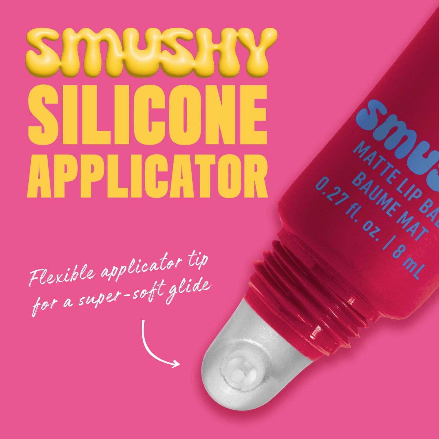 NYX Professional Makeup Smushy Matte Lip Balm, buildable tinted lip colour