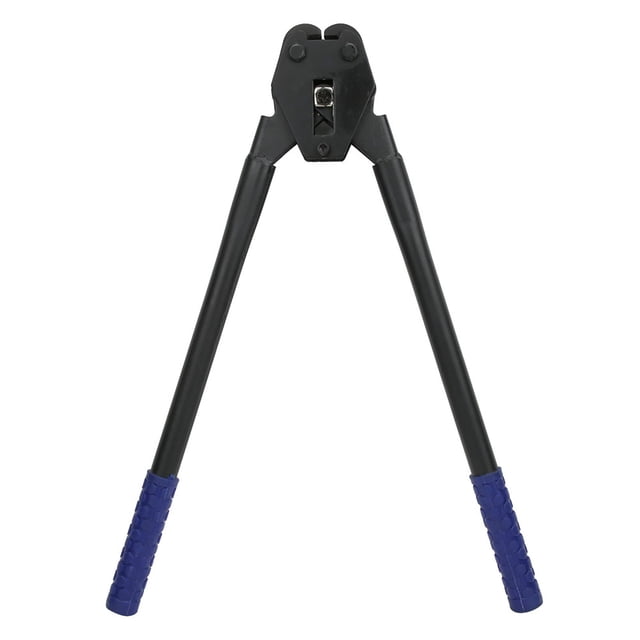 Engarzadora de correa, 12-19 mm PP PET Flejadora de correa Herramienta manual Engarzadora de flejado Funcionalidad inteligente NikouMX herramienta