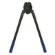 thumbnail image 1 of Alicates prensadores de correa de PP PET de 12-19 mm, herramienta de bandas de flejado manual, sellador empacador, azul, 1 of 9