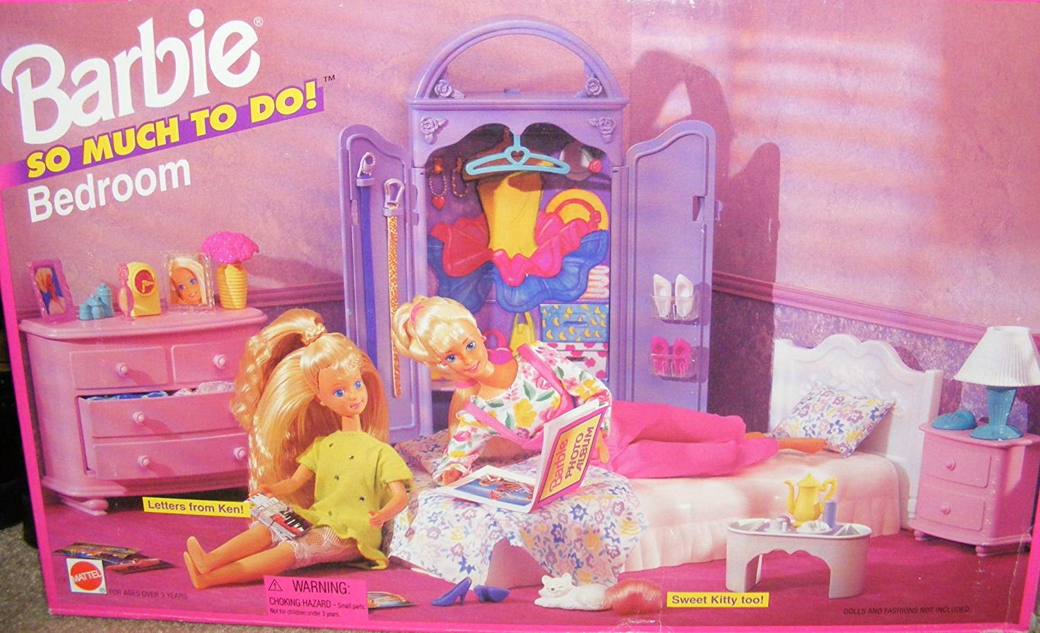 1995 Mattel Barbie So Much To Do! Laundry Playset - Complete