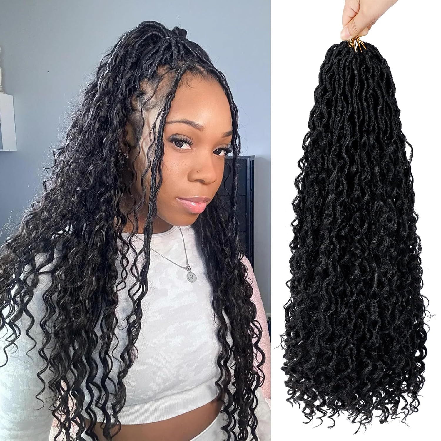 Janet Collection Nala Tress Locs Synthetic Hair Crochet Braid Loop