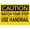 Warning Sign 4, variant on Caution Watch Your Step Use Handrail Metal Aluminum Sign 12 x 8 Inches - Weather Resistant, Waterproof, Indoor Outdoor Staircase, Ramp Use