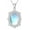 Style 3, variant on SISGEM Moonstone Necklaces for Women 925 Sterling Silver Oval Shaped Moonstone Pendant Necklace Simple Jewelry Gifts for Wife Girlfriend Mom