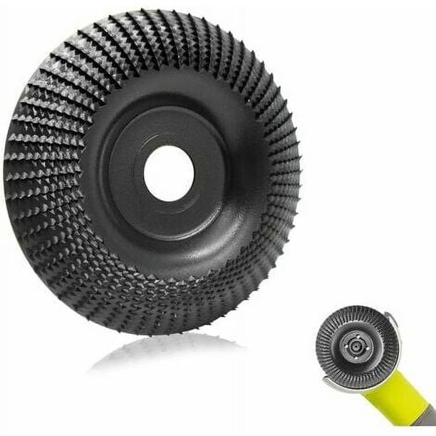 Disco de amoladora de madera Laklulu Disco de amoladora de madera de 125 mm Disco de carburo de tungsteno Disco de amoladora de madera para motosierra para materiales de amoladora gruesa para