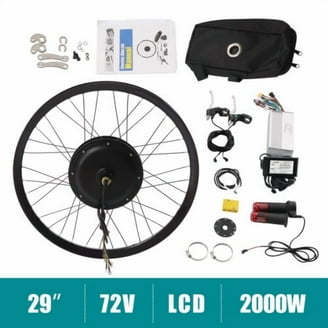 electric bicycle kit amazon 27.5in 72V 2000W Rear Wheel Ebike Conversion Kit Electric Bicycle  Conversion Kit
