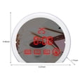 thumbnail image 3 of onlyliua Ofertas Reloj Despertador Inteligente con Luz Ambiental, Reloj Despertador Multifunción, Luz Nocturna, Espejo, Reloj Despertador Led, 3 of 7