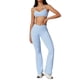 thumbnail image 1 of Conjuntos de entrenamiento for mujer, 2 piezas, sujetador deportivo, camiseta sin mangas, polainas de cintura alta, gimnasio, yoga, ropa activa, camiseta de entrenamiento for mujer, 1 of 7