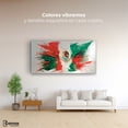 thumbnail image 3 of Cuadro Decorativo Canvas México Bandera 140x70, 3 of 4