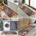 thumbnail image 6 of Pioneer Flower Floral Print Pattern Kitchen Rug Mat,Kitchen Runner Rugs Non Skid Washable,Decorative Kitchen Floor Mats for Kitchen,Sink,Laundry,17"x47.2", 6 of 7