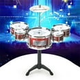 thumbnail image 6 of Toddlers Drum Set with 5 Piece High Mini Musical Jazz Drum Kit for Kids Musical Instruments Toys Gifts for Age 3 4 5 6 7 8 Year Old Boys Girls Baby Children, 6 of 6