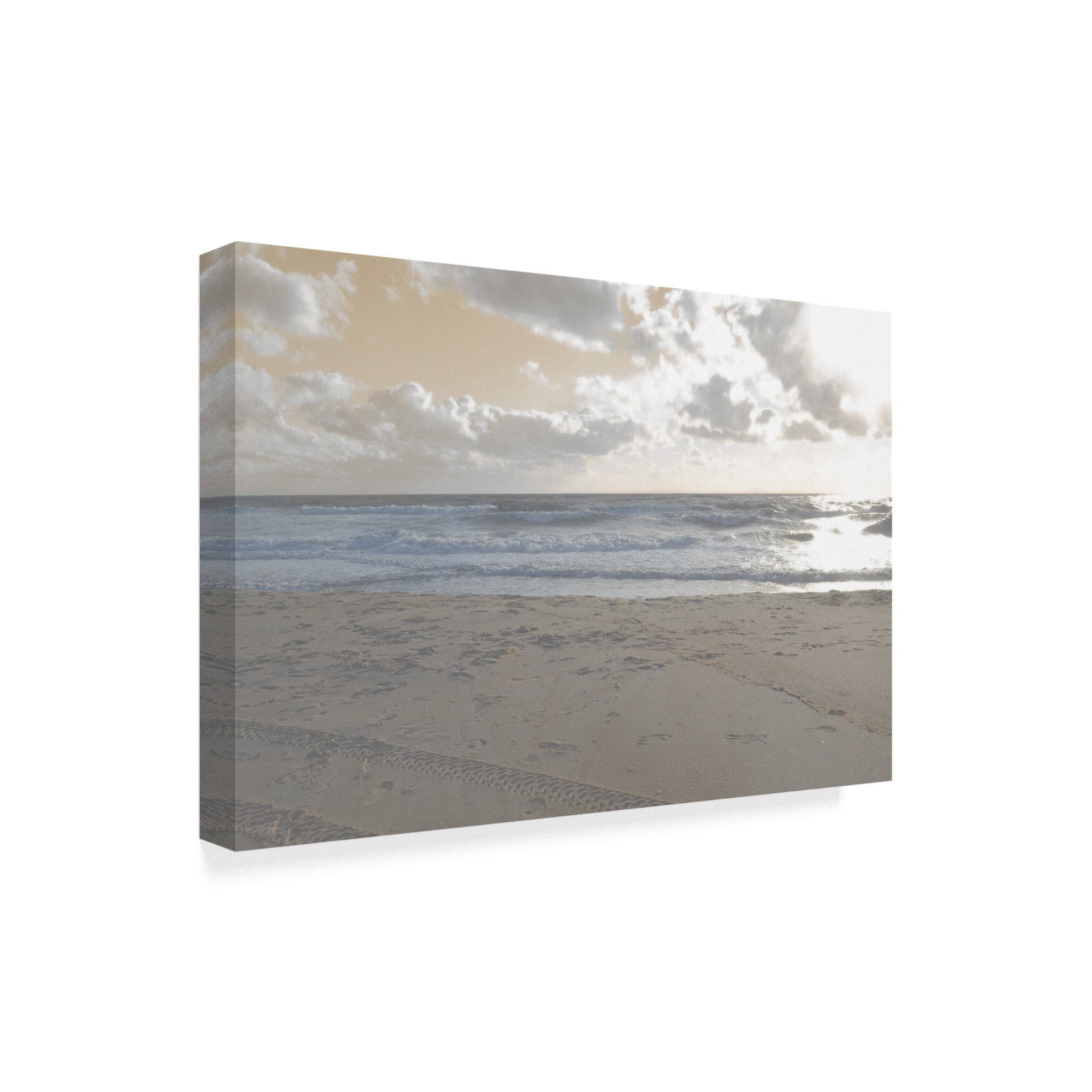 Trademark Fine Art 'Serene Sea 2' Canvas Art by Sharon Chandler