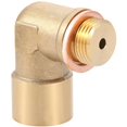 thumbnail image 3 of Espaciador de extensión de sensor de oxígeno Lambda O2 en ángulo de 90° para Decat Hydrogen Brass M18x1.5, 3 of 5