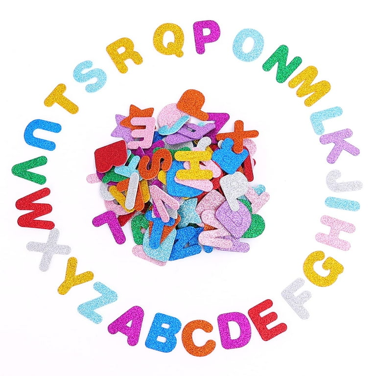 1300 Pieces Small Foam Letters Stickers For Crafts, 50 Sets, 47 OFF