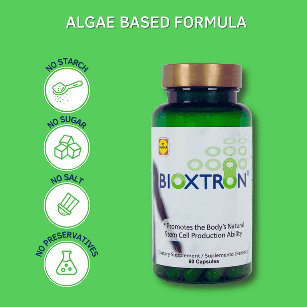 Bioxtron Natural AFA Stem Cell Supplement, Regenerate Tissue