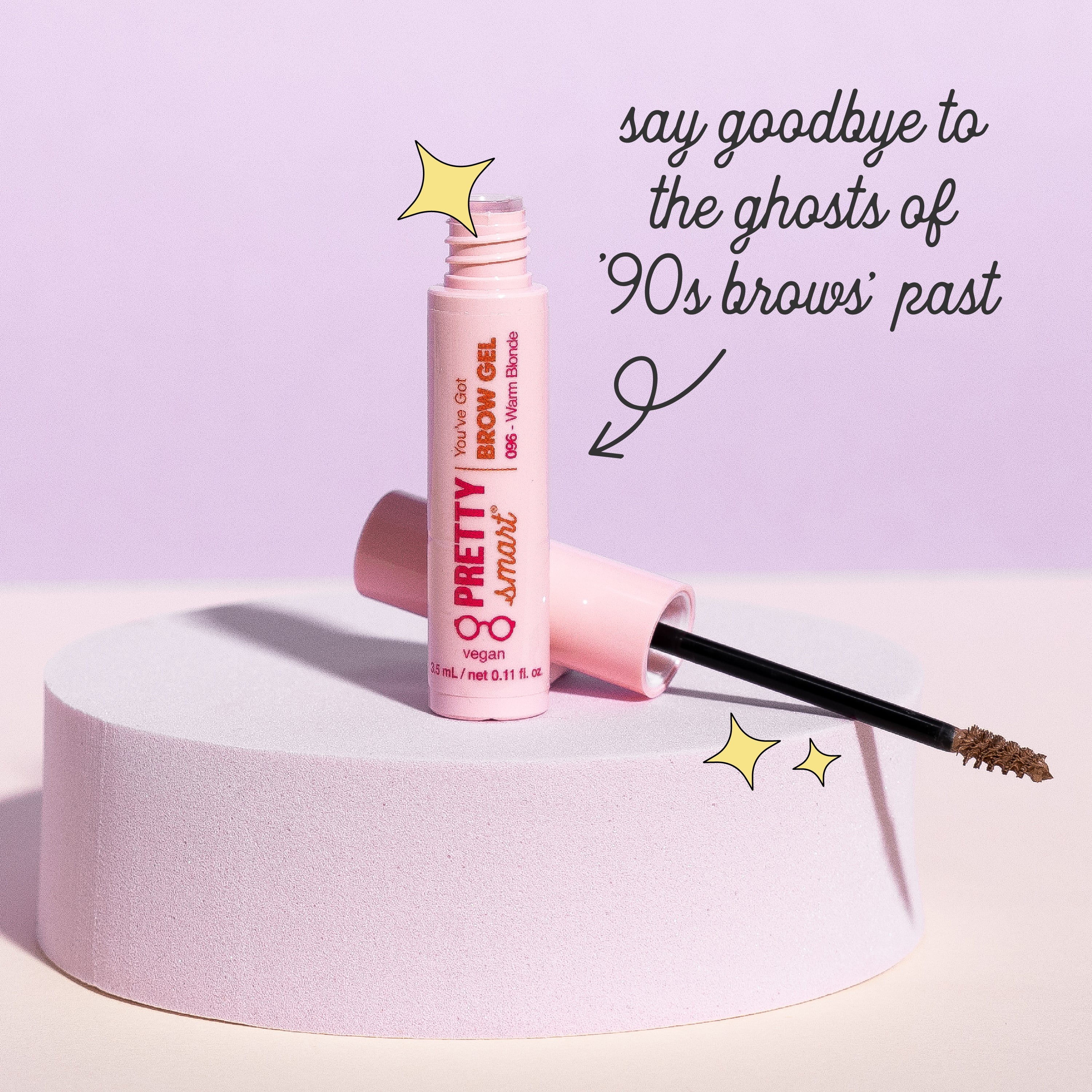 Pretty Smart You've Got Brow Gel, Deep Brown, 0.11 fl. oz.