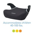 thumbnail image 6 of Cosco Kids Rise Backless Booster Car Seat, Blue, 6 of 14