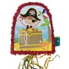 Ya Otta Pirate New Piñata, Pull String, Party Supplies, 21.5" L x 17.25" W x 3" H
