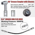 thumbnail image 3 of Tool Grease Tip 9-piece Grease Coupler Kit Quick Connect Grease Fittings Complete Lube Accessories Banmo, 3 of 5