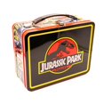 thumbnail image 1 of AQUARIUS Jurassic Park Fun Box - Caja de almacenamiento de lata resistente con mango de plástico y cubierta frontal en relieve, con licencia oficial de Jurassic Park y regalo coleccionable, 1 of 8