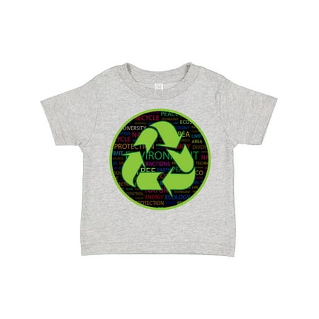 

Inktastic Earth Day Recycling Conservation Gift Toddler Boy or Toddler Girl T-Shirt