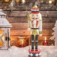 thumbnail image 4 of jifeng Nutcracker Soldier Figurine Scene Layout Accessories for Bookshelf Parties White, 4 of 9