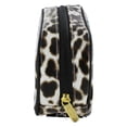 thumbnail image 3 of (3 pack) London SOHO New York Cosmetic Cheetah Print Zippered Makeup Bag Organizer, 3 of 4