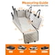 thumbnail image 4 of Funda para Asiento de Auto para Perro PETICON con Ventana de Malla, Funda Impermeable 100% para Asiento Trasero, Hamaca Resistente a Arañazos para Perros en Autos, Camionetas, SUVs, Jeeps, Beige, 4 of 8