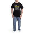 thumbnail image 5 of CafePress - Men's Dark Pajamas - Men's Dark Loose Fit Cotton Pajama Set, 5 of 7