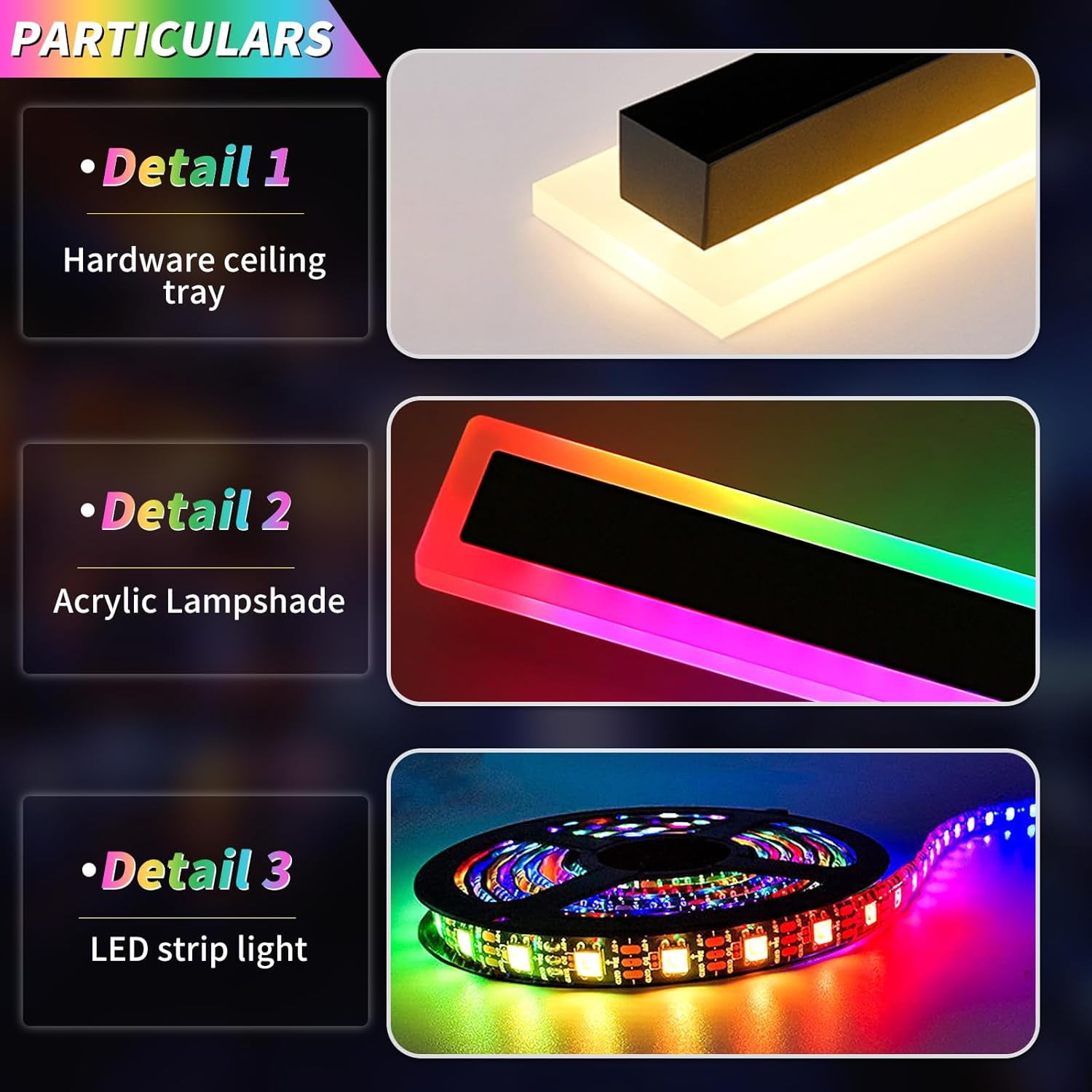 40/60inch Long LED Outdoor Wall Light, RGBW Exterior Lighting Fixture, Dimmable Modern Wall Sconce, 10 Colors, IP65 Waterproof, Wall Mounted Lamps for Porch, Garage, Yard, with Remote Control