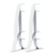 thumbnail image 1 of 2 soportes metálicos para barra de cortina doble (blancos), 1 of 7