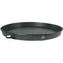 Camco USA 11420 Recyclable Drain Pan, Plastic, For: Electric Water Heaters, 30 in ID x 2-1/2 in D