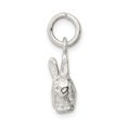 thumbnail image 2 of FB Jewels Sterling Silver Rabbit Charm, 2 of 5