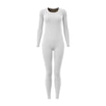 thumbnail image 3 of Women's Seamless Thermal Underwear Silk Set – Comfortable High Elasticity Base Layer in M-XXXL, Winter Warm Underclothes for Cold Weather, 3 of 3