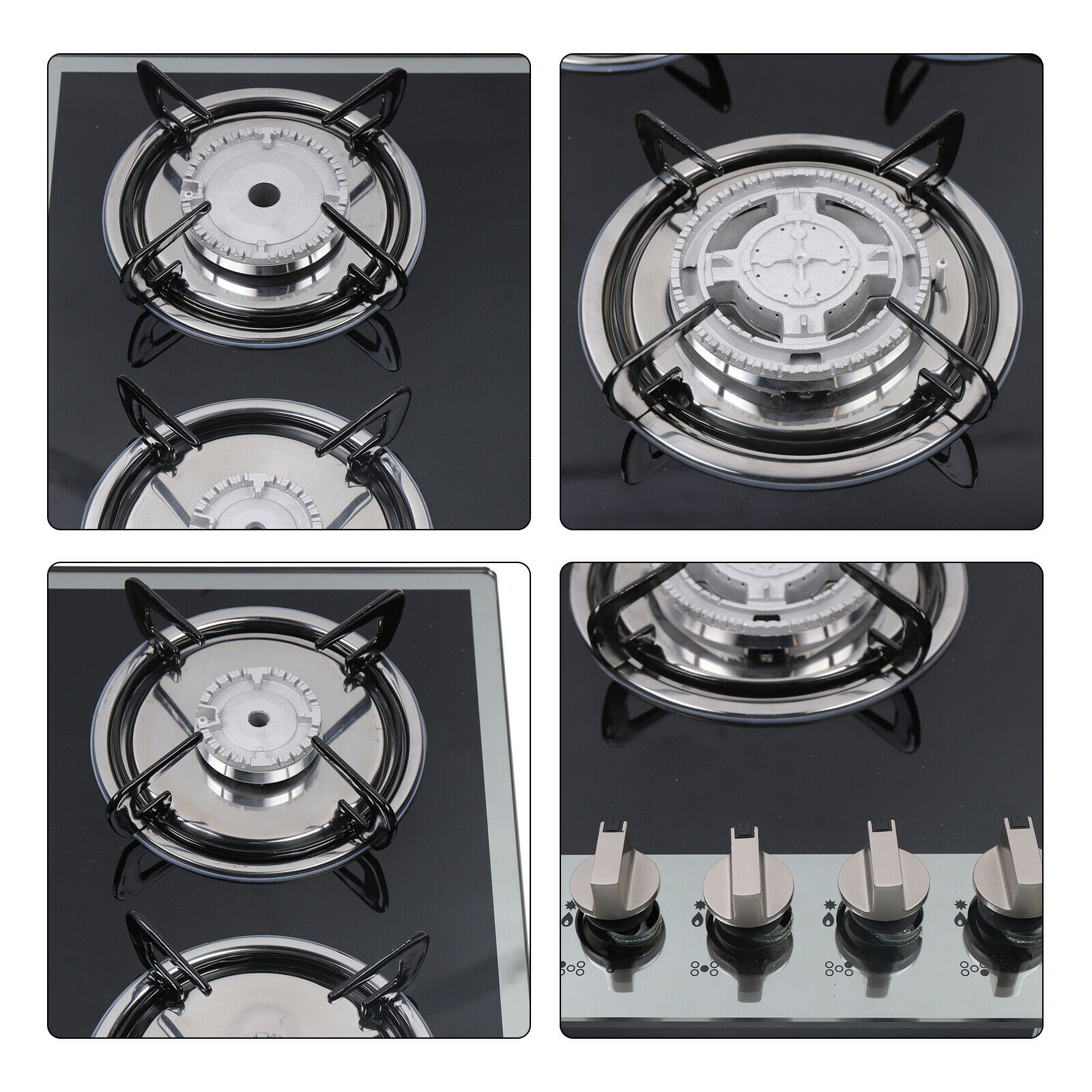 Buy 30 inch 5 Burners Gas Cooktop, Builtin Gas Stove with Tempered