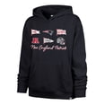 thumbnail image 2 of Women's '47  Navy New England Patriots Bow & Banners Naomi Hoodie, 2 of 3