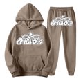 thumbnail image 3 of CONFREE Mens Tracksuit 2 Peice Sets Casual Men's Jogging Sweatsuit Set Graphic Y2K Pullover Hoodies Pants Athletic Sweat Suit for Men, 3 of 4