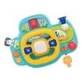 thumbnail image 4 of Volante de juguete, volante de conducción de simulación de automóviles, juguetes de sonido para bebés, juguete de conducción de automóvil portátil Verde, 4 of 8