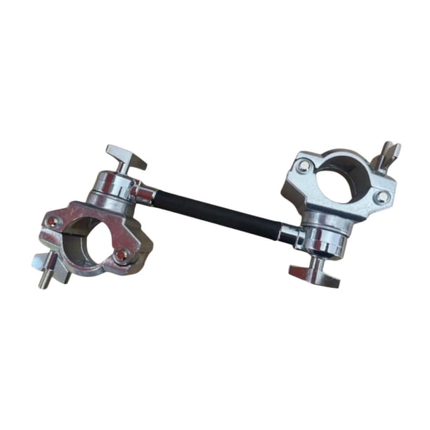 Abrazadera para platillos de tambor Clip para batería Componente compacto Tambores metálicos Piezas de rack Desgaste estilo C