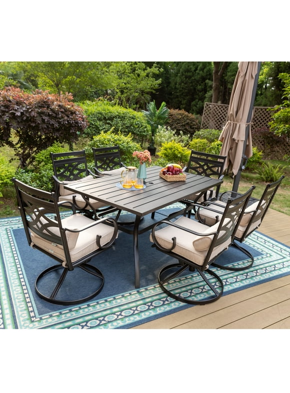7 Piece Patio Dining Set in Patio Dining Sets
