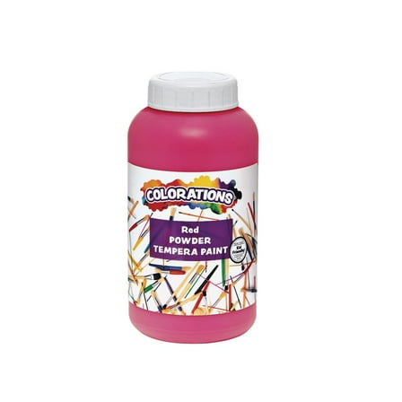 Colorations Powder Tempera, Red - 1 lb.