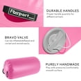 thumbnail image 3 of Fbsport 120*75cm Pink Inflatable Gymnastics Yoga Mat Air Rolls Balance Training Fitness Roller Beam Gym Sport with Pump, 3 of 3