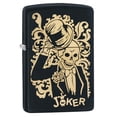 thumbnail image 5 of Zippo Joker Black Matte Pocket Lighter, 5 of 5