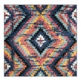 thumbnail image 2 of Unique Loom Tagine Collection Area Rug - Seema (5' 3" Square Blue/Black), 2 of 6