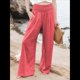 thumbnail image 4 of Pantalones Palazzo de para Mujer Naranja XL, 4 of 8