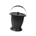 thumbnail image 4 of Wswqop Chamber Pot Spittoon Chamber Bucket with Lid Portable Toilet Bedpan Urinal Night Black, 4 of 9