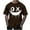 Brown T-Shirt, variant on Men's Smile Face Graphic T-Shirt Soft Comfy Crewneck Short Sleeve Casual Tee Summer Loose Fit Shirts Streetwear Tops White XXXXXL